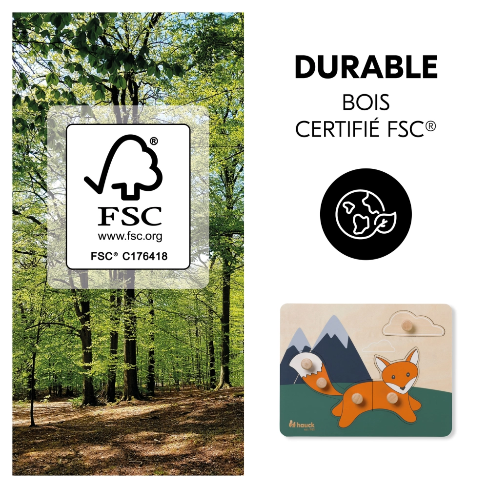 Puzzle Hauck Puzzle N Sort - Fox