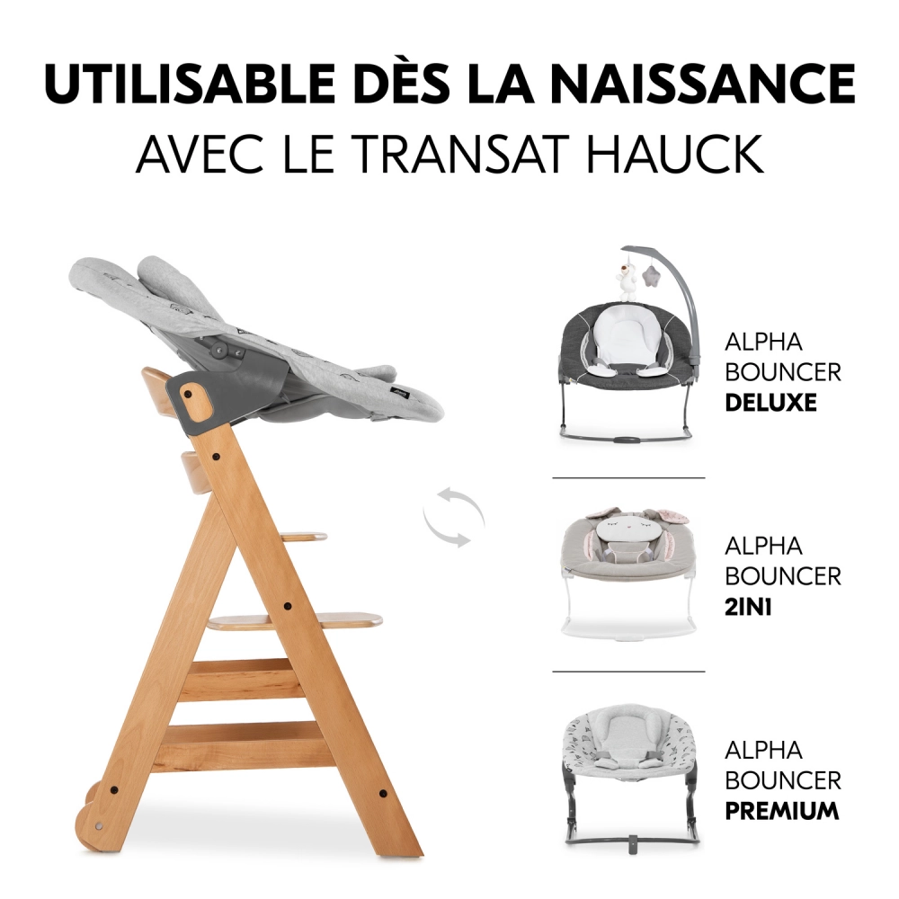 Chaise Haute Hauck Beta+ - Natural