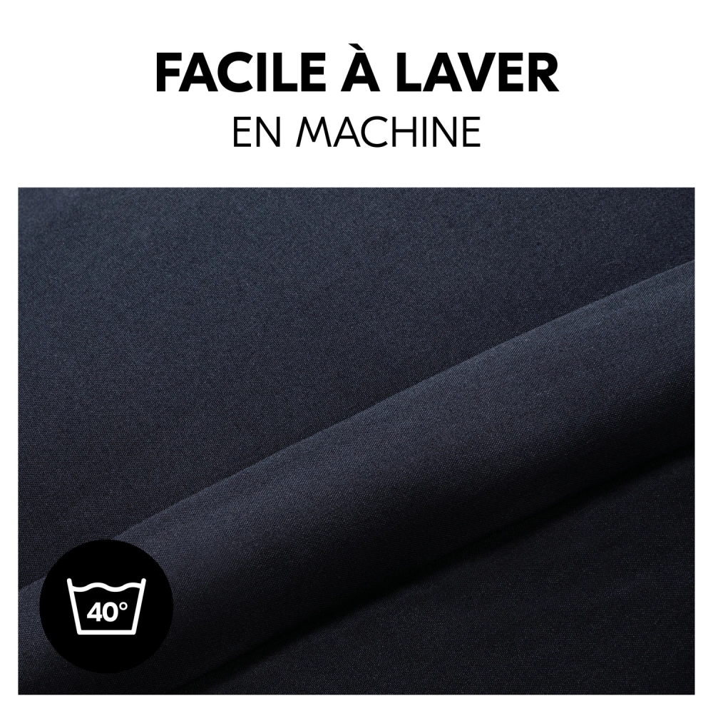 Chancelière Pushchair Footmuff  Winter Black - Black