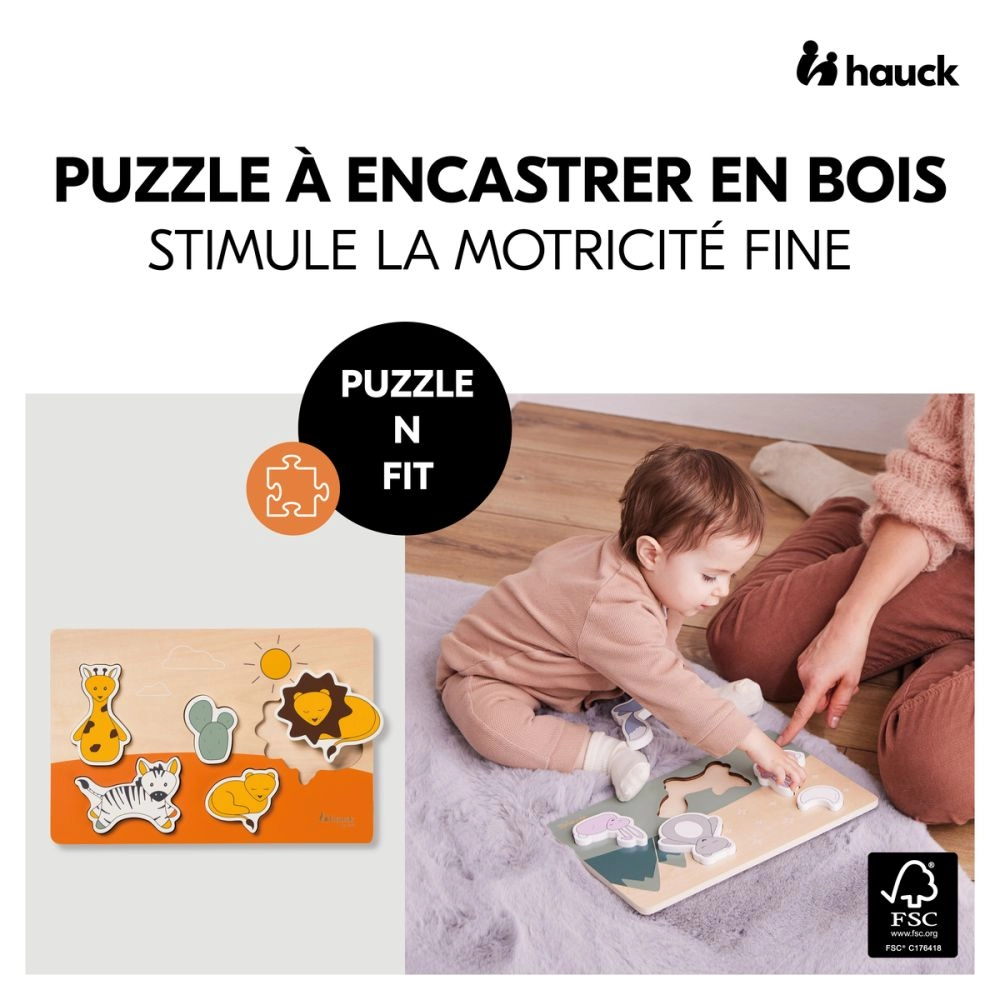 Jouets Puzzle N Fit Safari