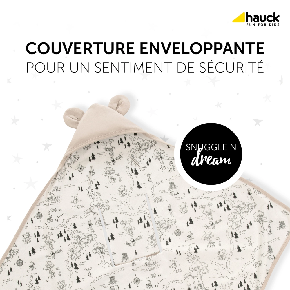Couverture Hauck Snuggle N Dream - Winie the Pooh Beige