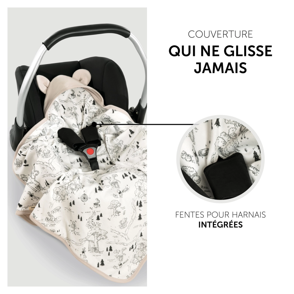 Couverture Hauck Snuggle N Dream - Winie the Pooh Beige