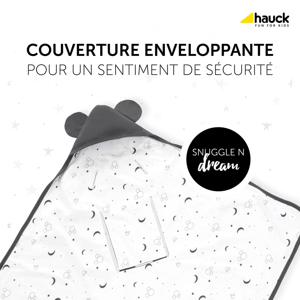 Couverture Hauck Snuggle N Dream - Mickey Mouse Anthracite