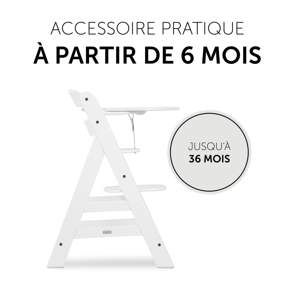 Plateau Repas Hauck Alpha Click - White