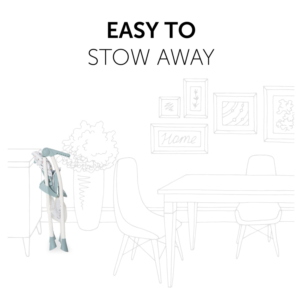 Chaise Haute Hauck Sit N Fold - Space