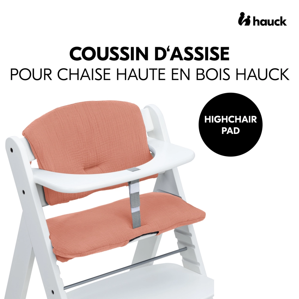 Coussin Chaise Haute Hauck Alpha+ - Cork