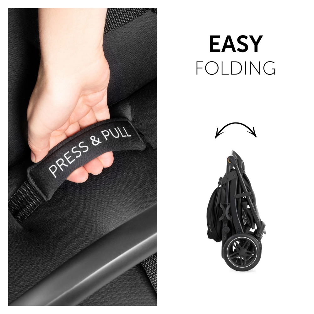 Poussette Hauck Rapid 4D Air - Black