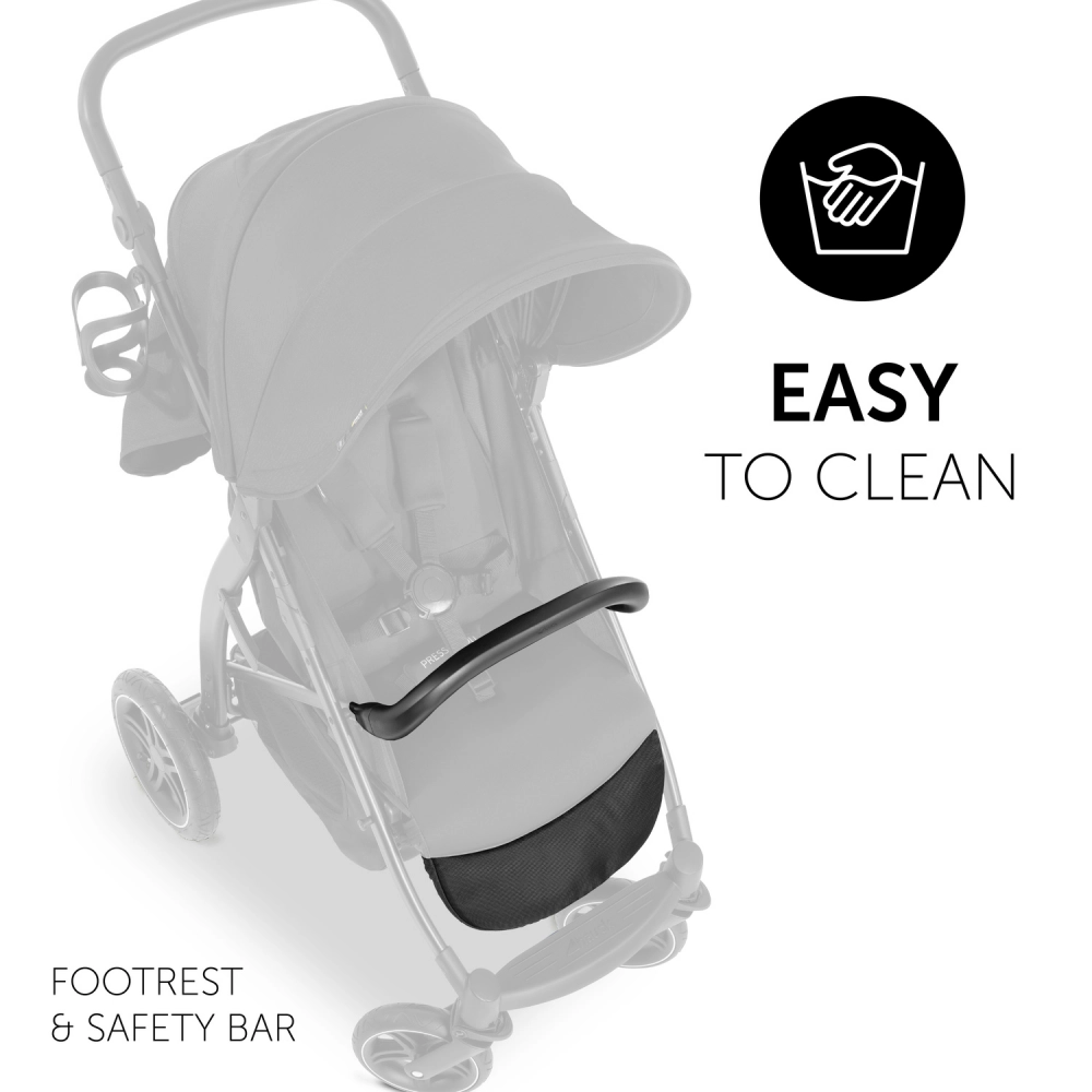 Poussette Hauck Rapid 4D Air - Black