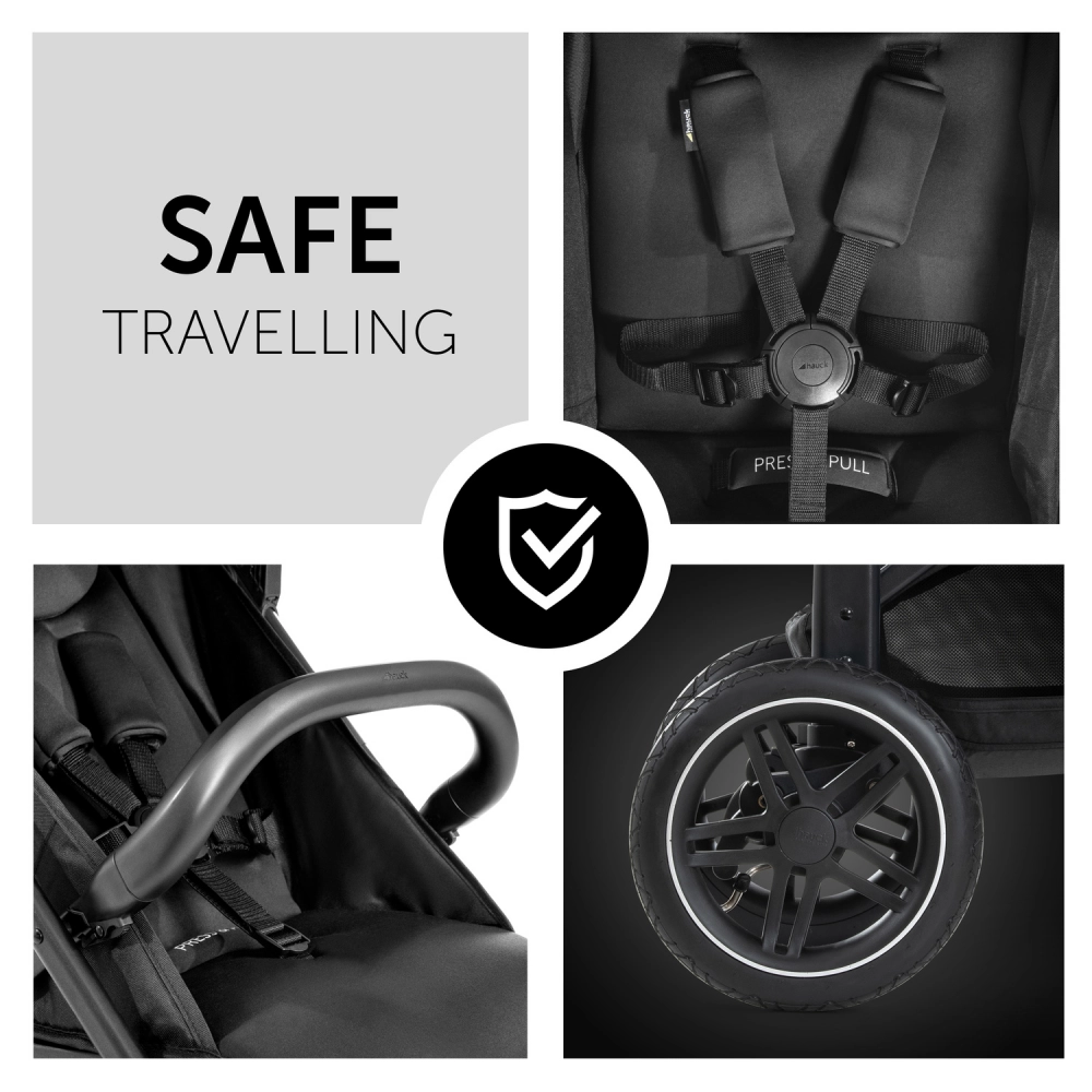 Poussette Hauck Rapid 4D Air - Black