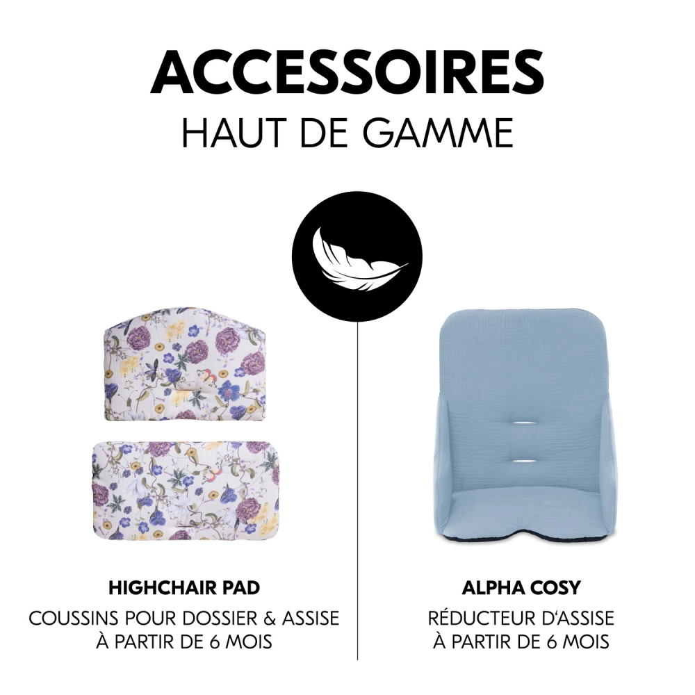 Chaise Haute Hauck Alpha+ - Cork