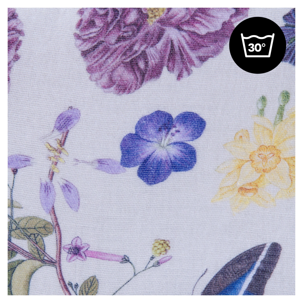 Coussin Chaise Haute Hauck Alpha+ - Beige Floral