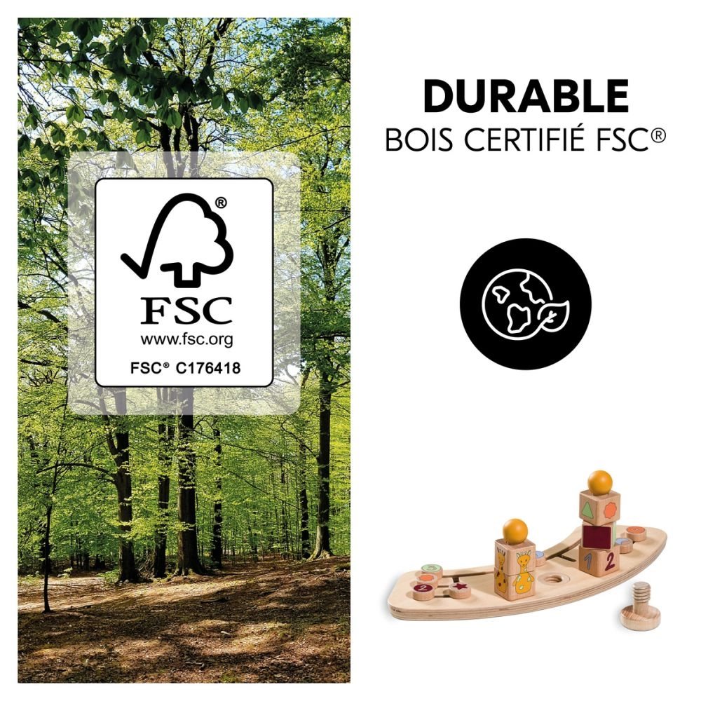 Jouets Play Sorting Giraffe