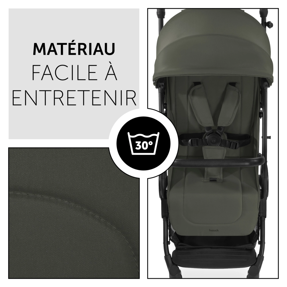 Poussette Travel N Care  Dark-olive - Dark Olive