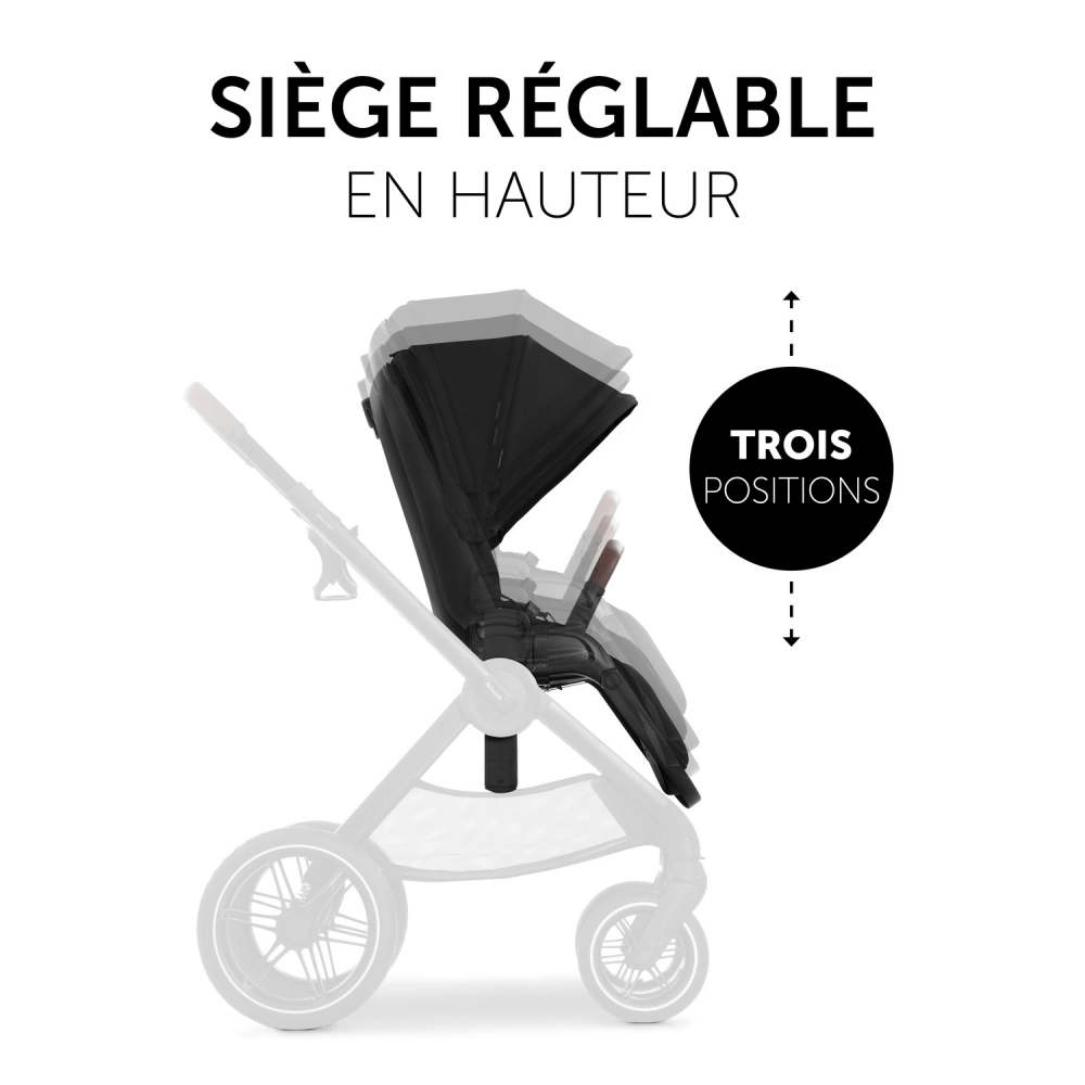 Poussette Hauck Walk N Care - Black