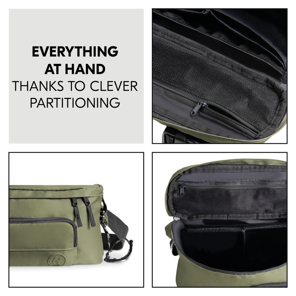 Sac-banane Pushchair Hip Bag Olive - Olive