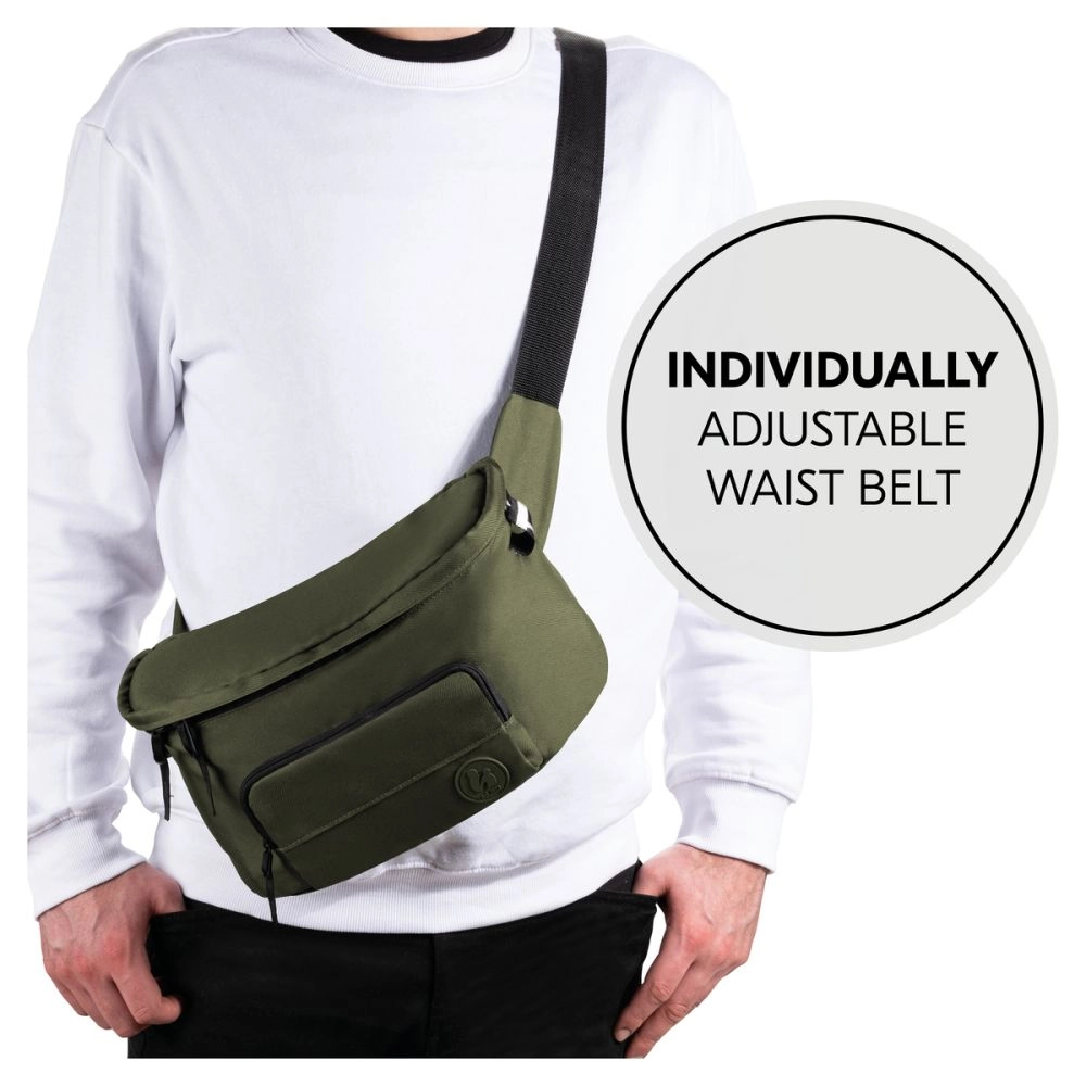 Sac-banane Pushchair Hip Bag Olive - Olive