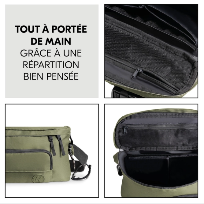 Sac-banane Pushchair Hip Bag Olive - Olive