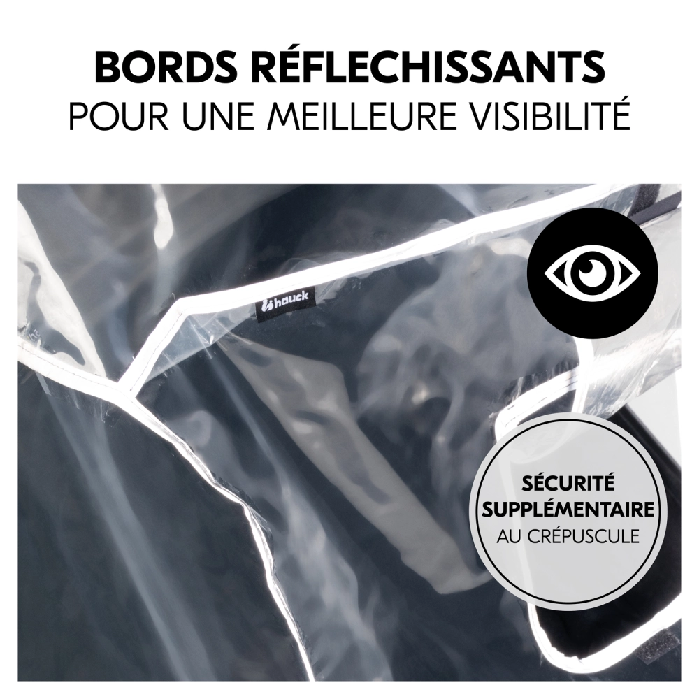 Habillage Pluie Hauck Poussette Double