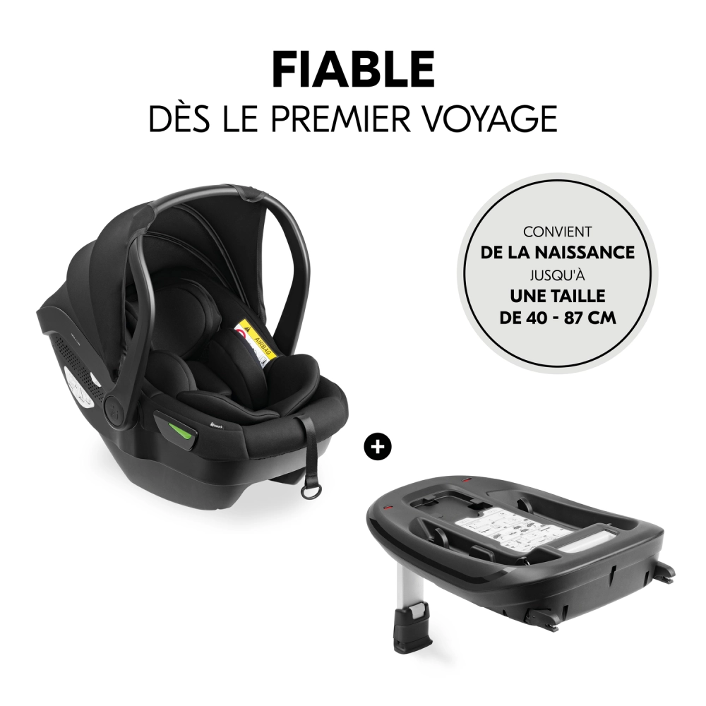 Coque Auto 0-13kg Hauck Drive N Care + Base Isofix