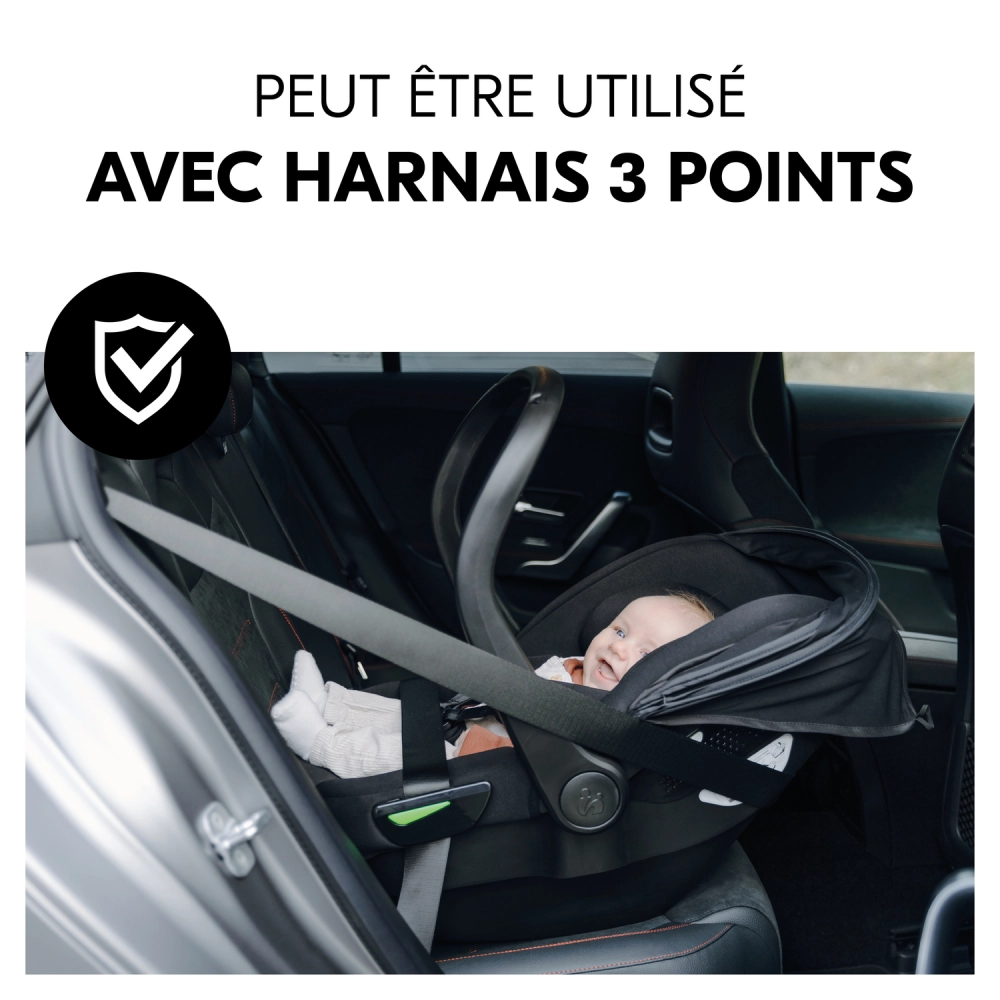 Coque Auto 0-13kg Hauck Drive N Care + Base Isofix