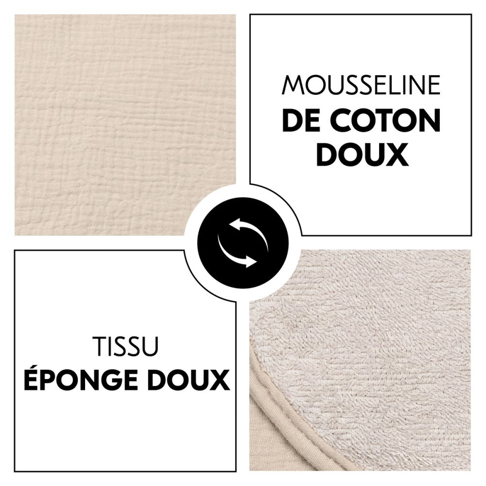 Housse de matelas à langer Changing Mat Liner Beige - Beige