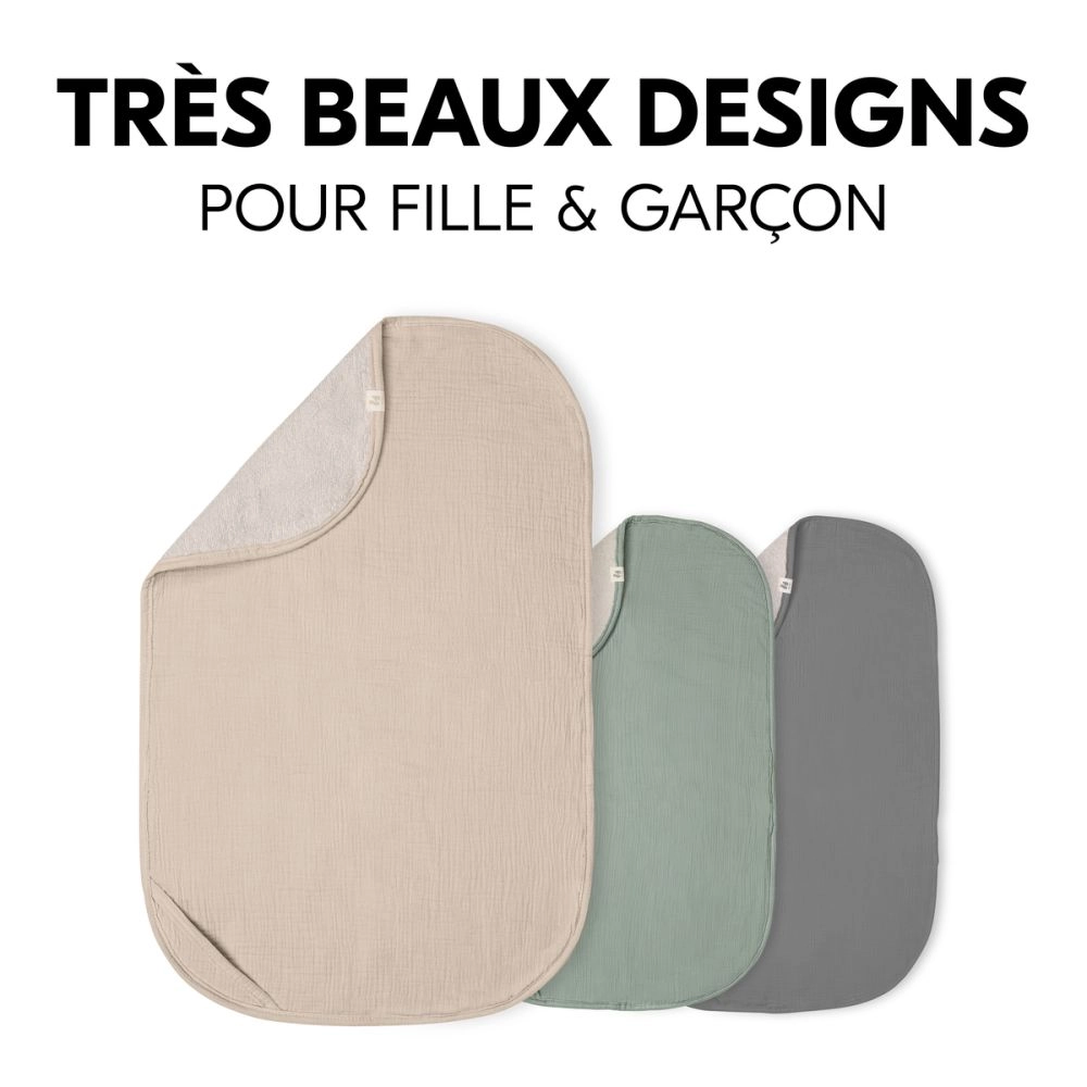 Housse de matelas à langer Changing Mat Liner Beige - Beige