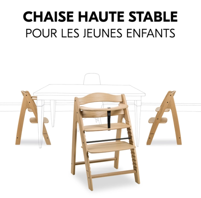 Chaise Haute Hauck Arketa - Natural
