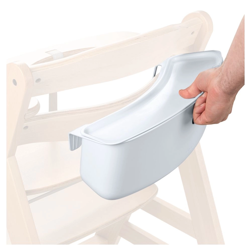 Boite de rangement pour chaise haute Highchair Box S White - White