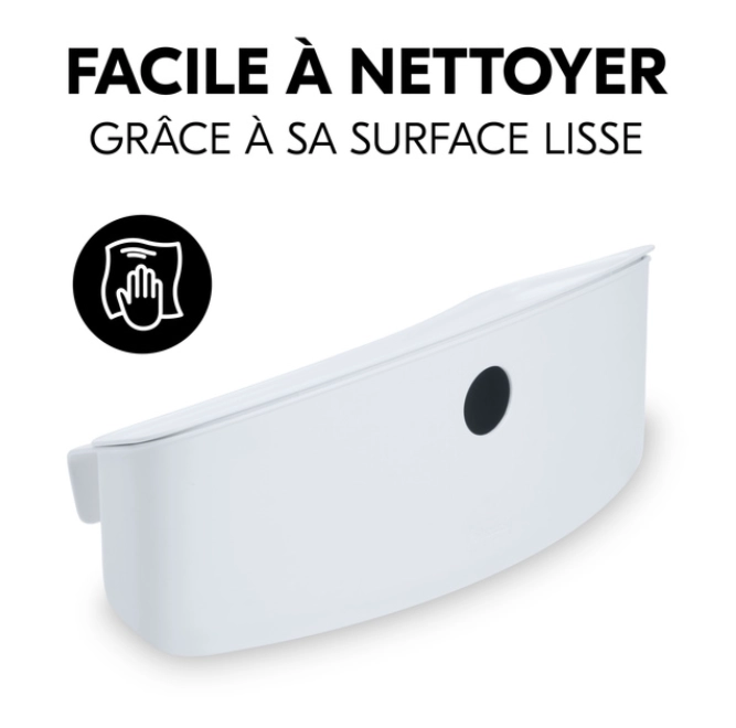 Boite de rangement pour chaise haute Highchair Box S White - White