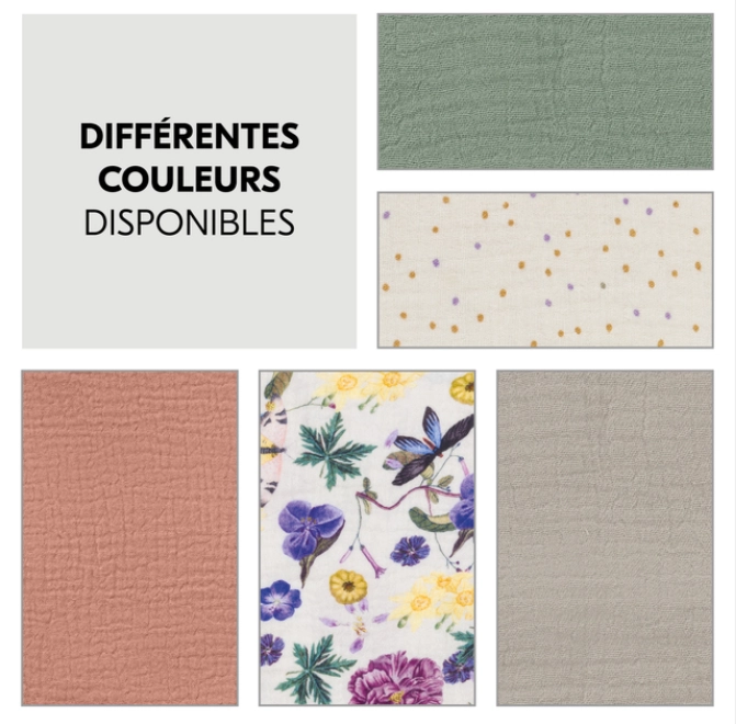 Housse Transat Hauck - Beige Floral