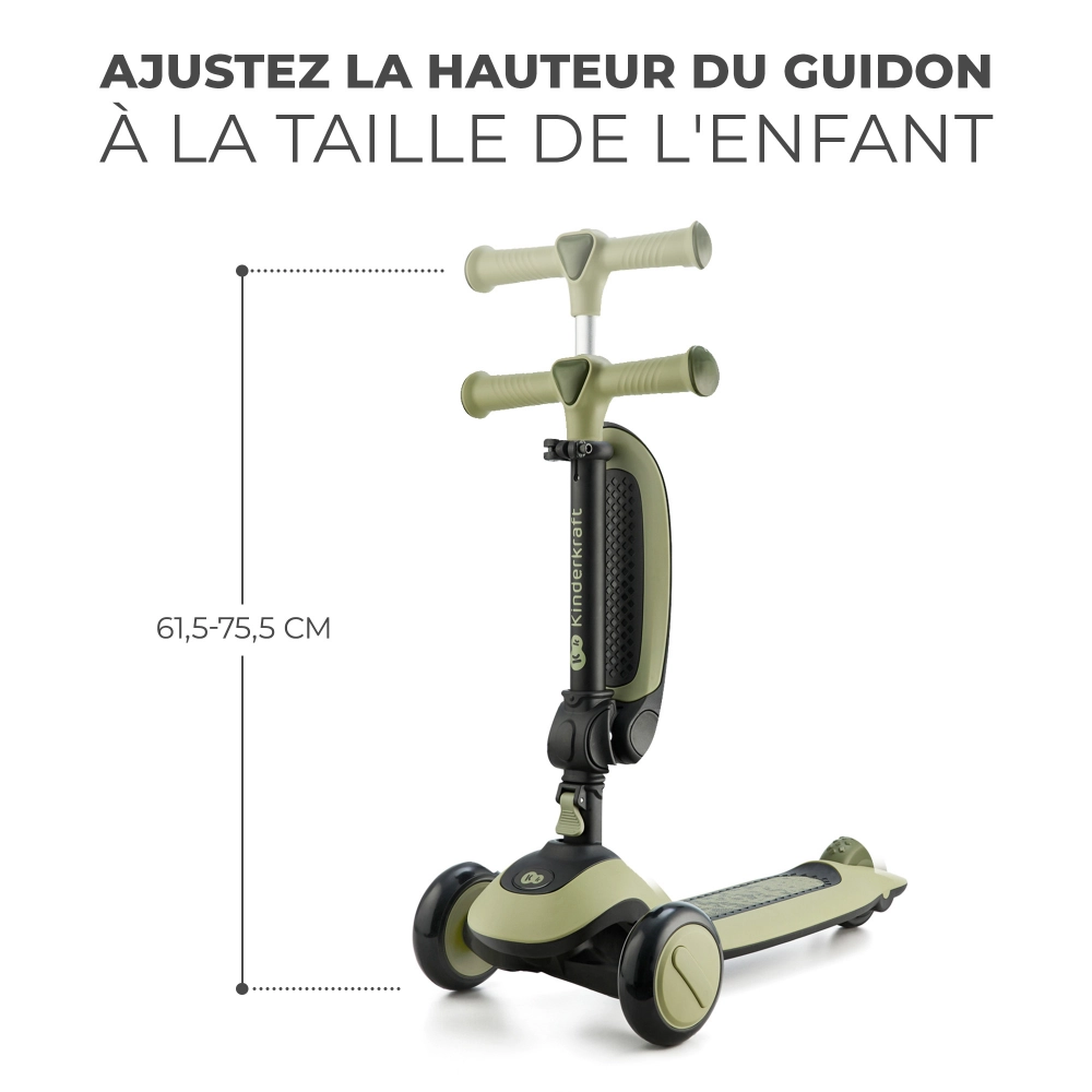 Draisienne Scooter Kinderkraft Halley - Grassland Green