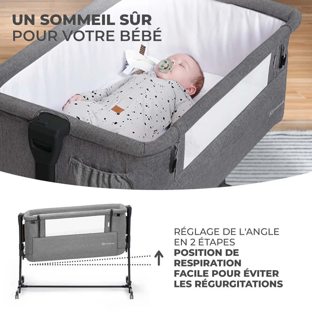Lit Cododo Kinderkraft Neste Grow - Dark Grey