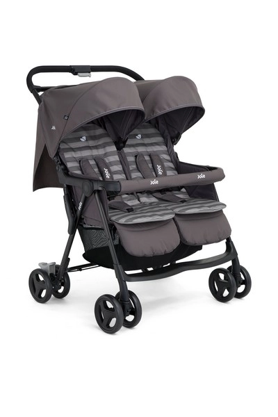 Poussette Double Joie Aire Twin - Dark Pewter