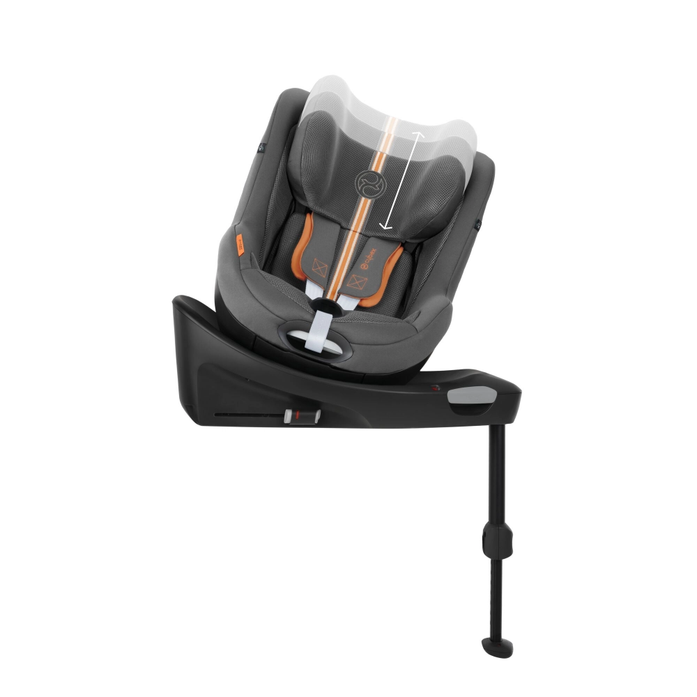 Siege Auto 61-105cm Cybex Sirona Gi i-Siz avec base incluse - Stone Grey (Plus)