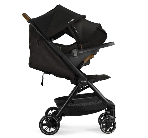 Poussette Nuna Trvl + Nacelle Lytl + Coque Auto Pipa Next - Caviar