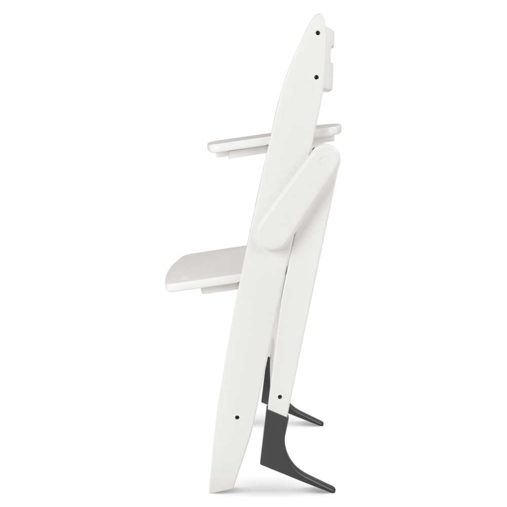 Chaise Haute Moji Yippy Plain - Snow + Assise Nouveau-Né - Birch