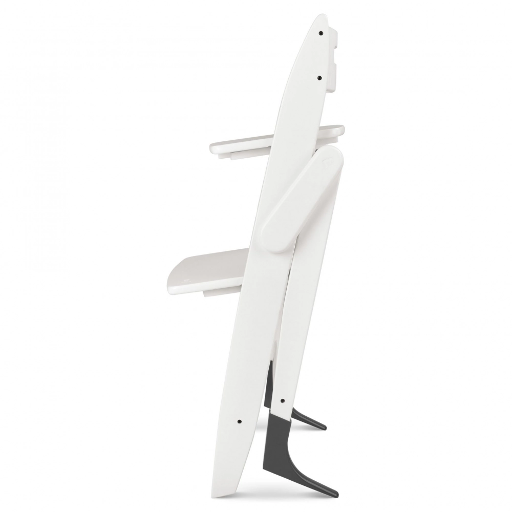 Chaise Haute Moji Yippy Plain - Snow + Assise Nouveau-Né - Mint