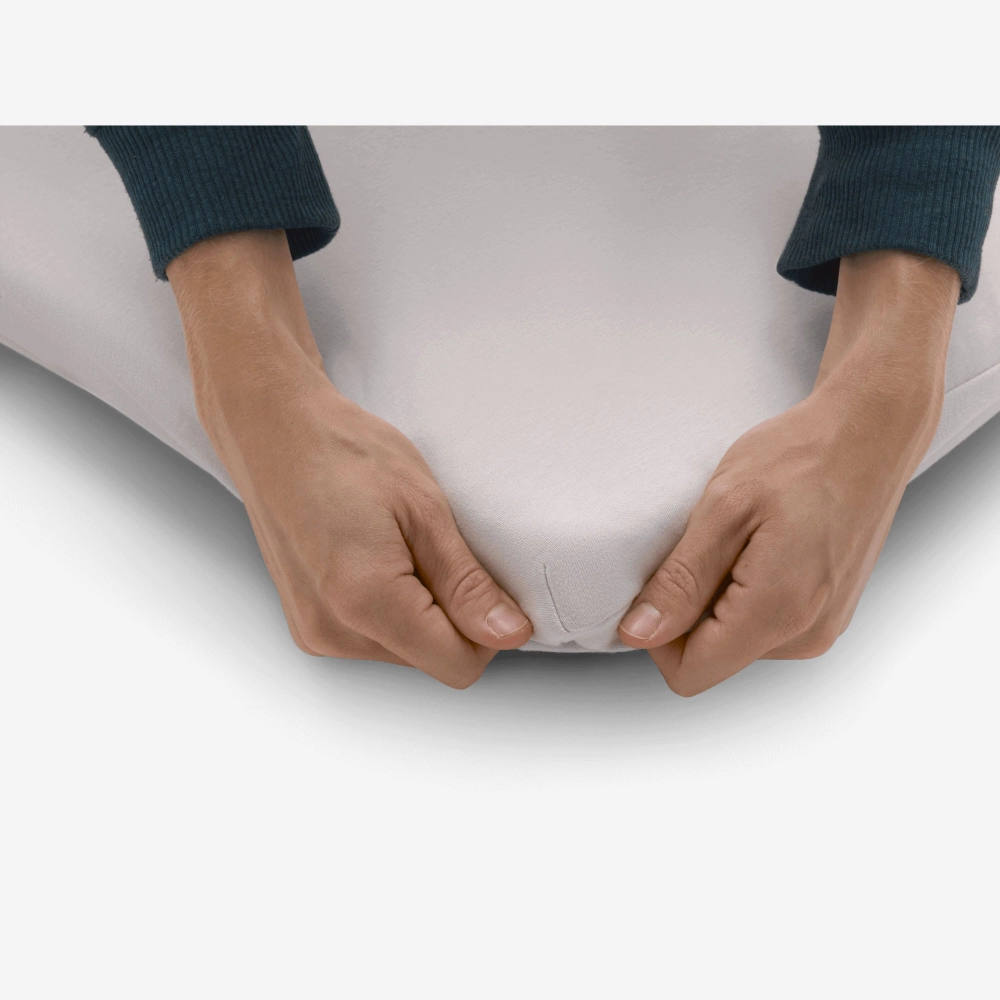 Drap Coton Bugaboo Stardust - Mineral Blanc