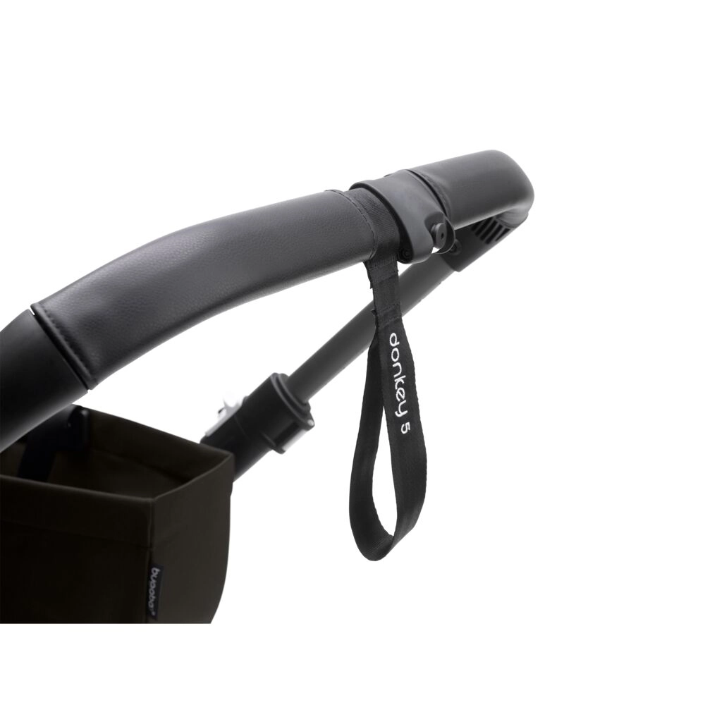 Poussette Bugaboo Donkey 5 Mono - Châssis Noir + Nacelle - Vert Forêt