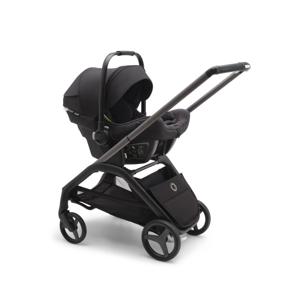 Poussette Bugaboo Dragonfly - Châssis Graphite/ Canopy Gris Chiné