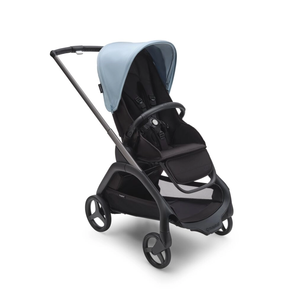 Poussette Bugaboo Dragonfly - Châssis Graphite/ Canopy Bleu Horizon
