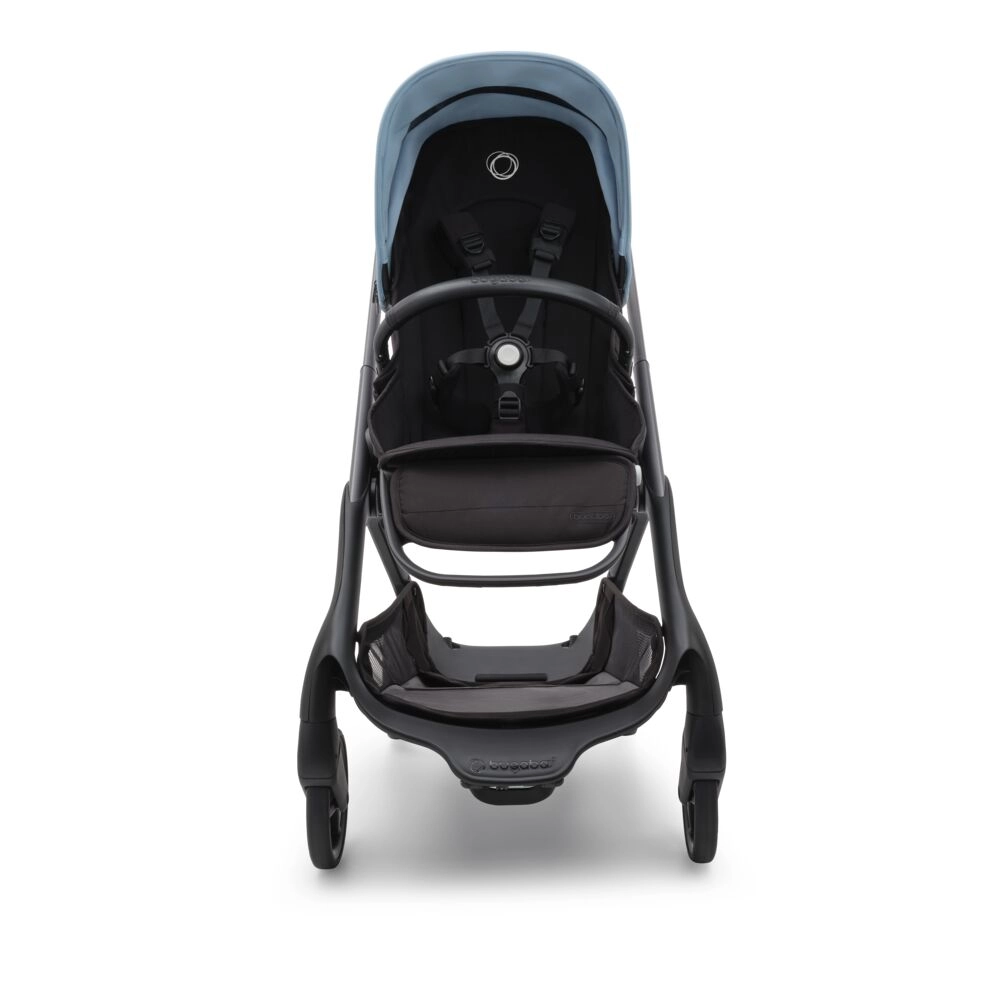 Poussette Bugaboo Dragonfly - Châssis Graphite/ Canopy Bleu Horizon