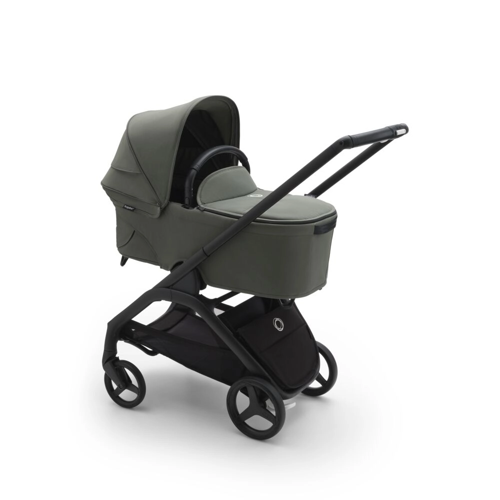 Poussette Bugaboo Dragonfly - Châssis Noir / Canopy Vert Forêt