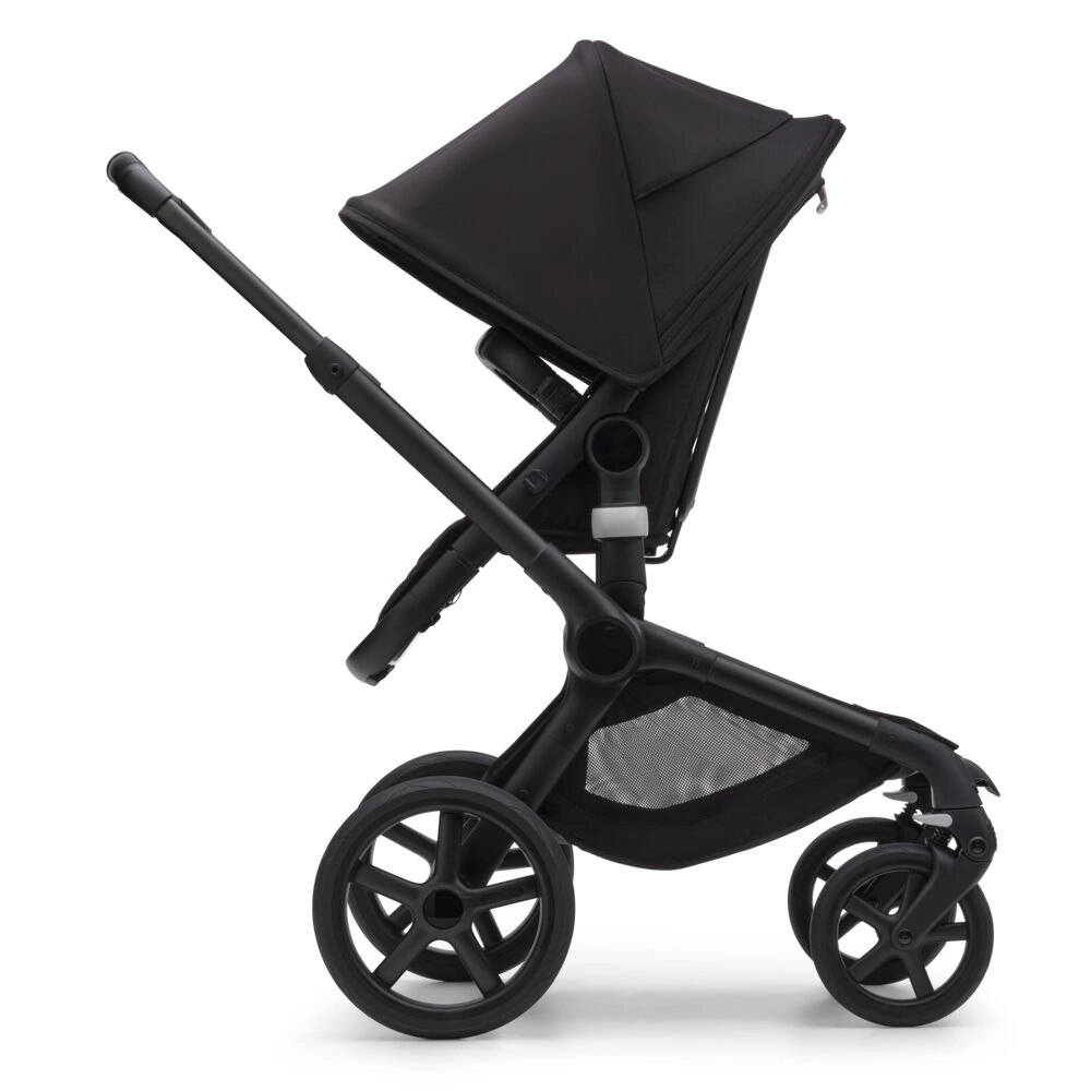 Poussette Bugaboo Fox 5 - Châssis Noir + Nacelle - Nuit Noire