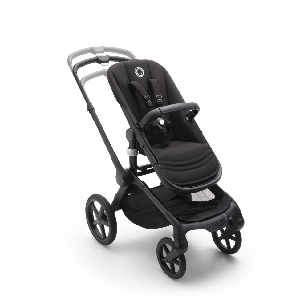 Poussette Bugaboo Fox 5 - Châssis Noir + Nacelle - Vert Forêt