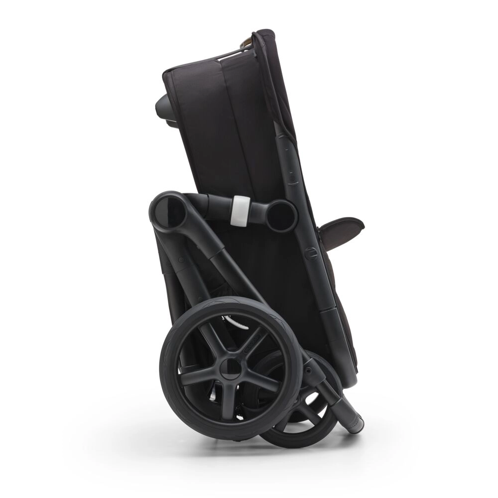 Poussette Bugaboo Fox 5 - Châssis Noir + Nacelle - Vert Forêt