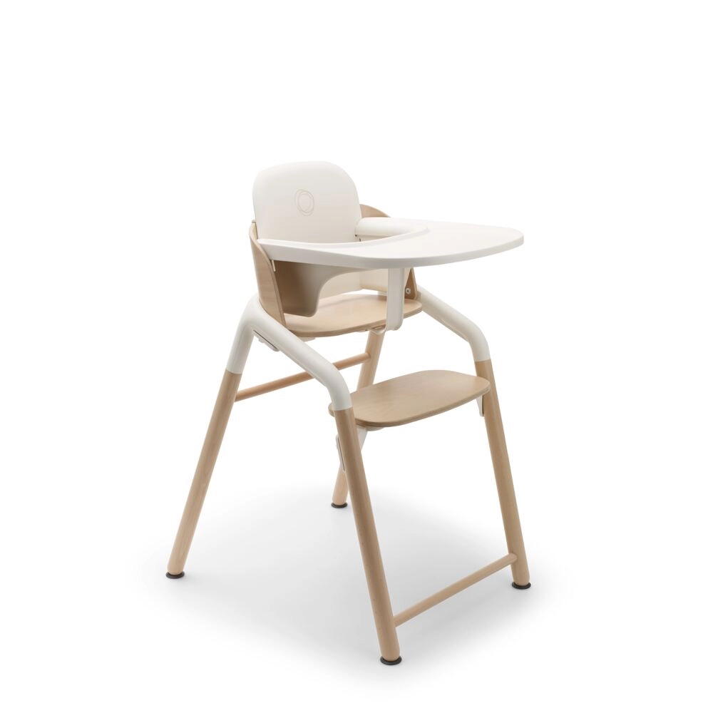 Chaise-Haute Bugaboo Giraffe - Bois/Blanc