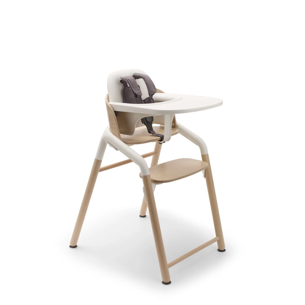 Chaise-Haute Bugaboo Giraffe - Bois/Blanc
