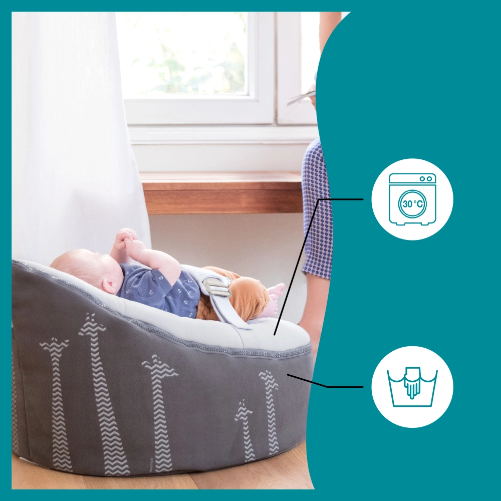 Nid Incliné Babymoov Doomoo - Giraf Grey