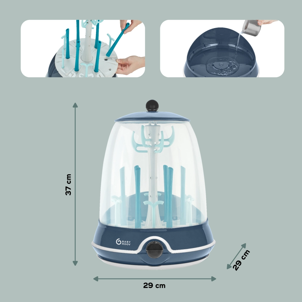 Sterilisateur Babymoov Turbo Steam (+) Univers Poussette